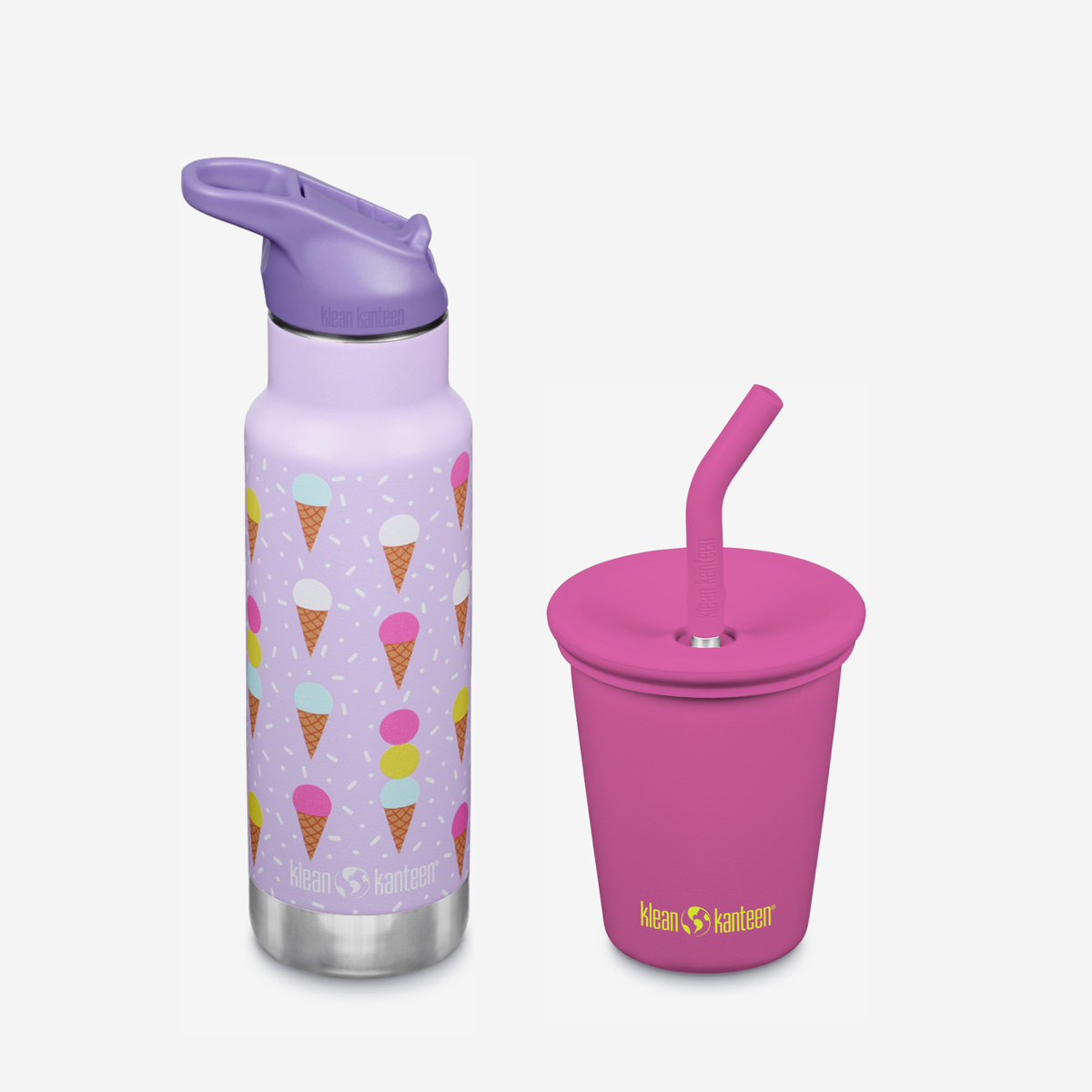 kid-s-sippy-cup-and-water-bottle-set-w9 KK-Kids-SippyCupandWaterBottleSet-RoseViolet-Icecream.png