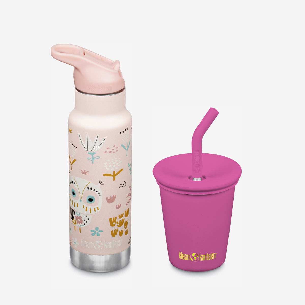 kid-s-sippy-cup-and-water-bottle-set-w9 KK-Kids-SippyCupandWaterBottleSet-RoseViolet-Owlet.png