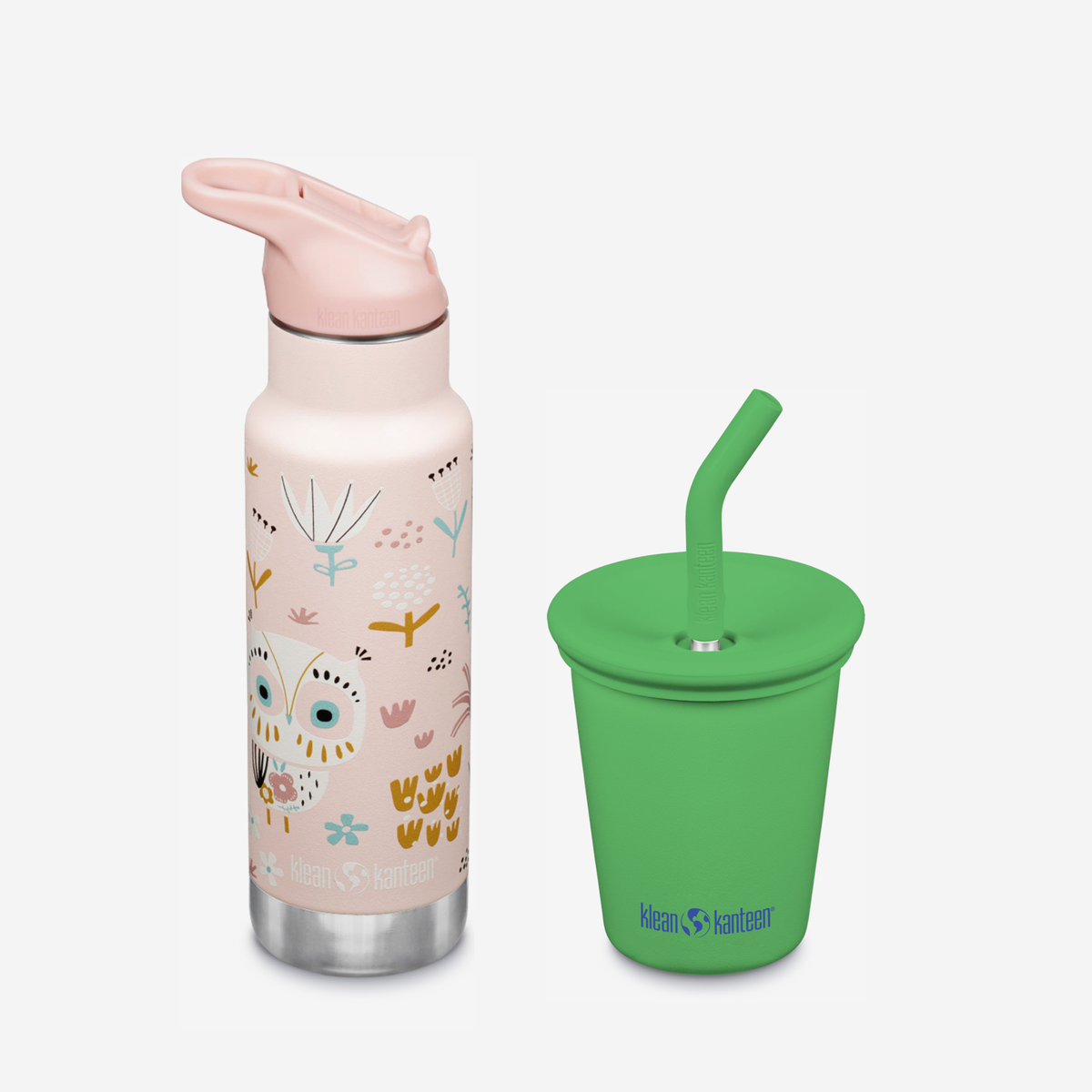 kid-s-sippy-cup-and-water-bottle-set-w9 KK-Kids-SippyCupandWaterBottleSet-VibrantGreen-Owlet.png